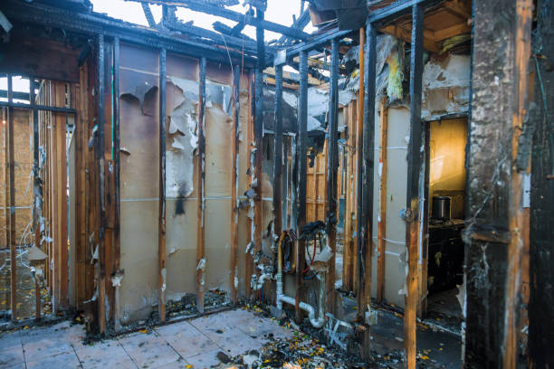 Professional Fire Damage Repair technician working in Fort Thompson, SD